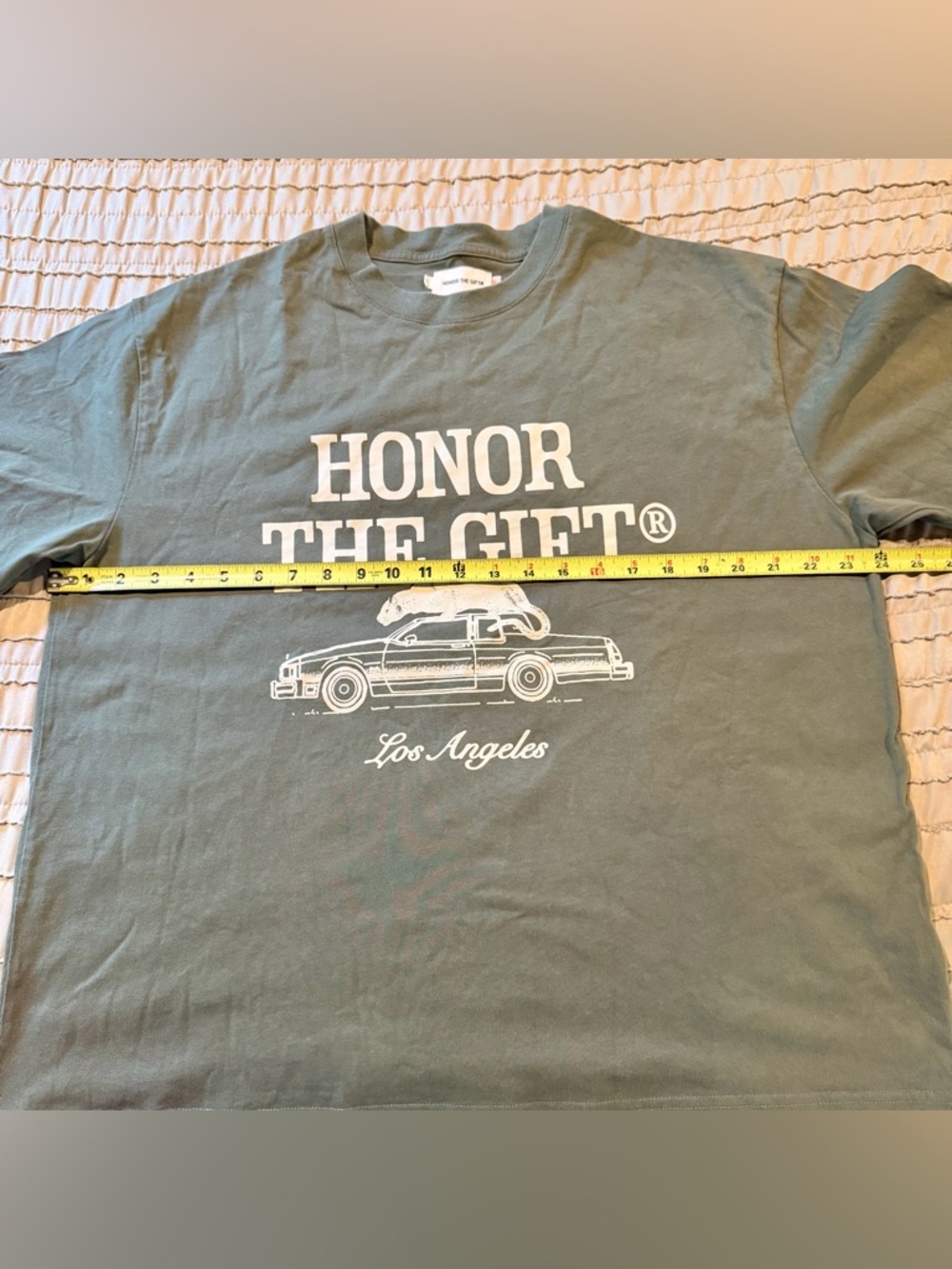 Honor The Gift HTG Men’s Pack Short Sleeve Tee Olive Green Large L Los Angeles - Picture 7 of 8
